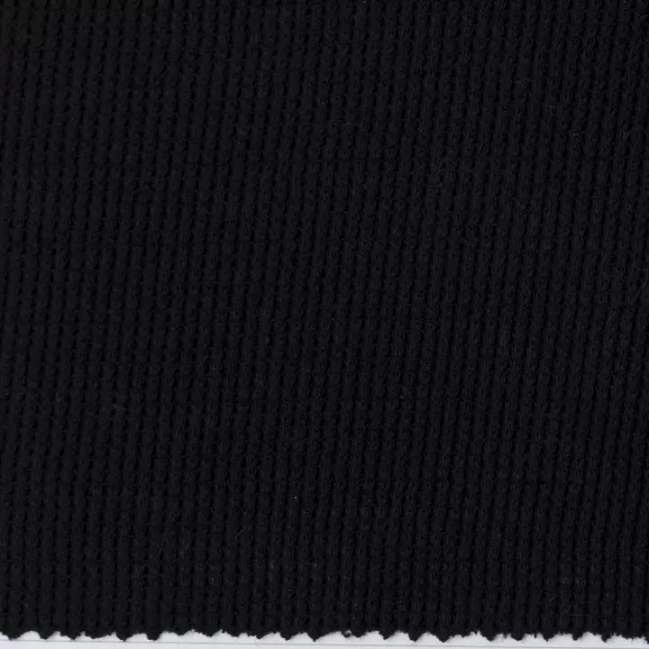 Waffle-fabric-dblue-81 - Professional knitted fabric manufacturer